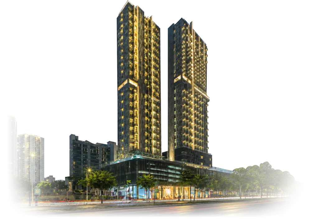 Upper West, the tallest building in BSD City